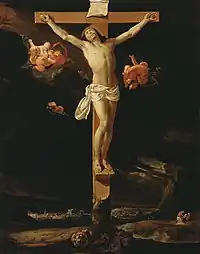 Crucifié quadriclave de Charles Le Brun, 1637