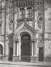 Entrée boulevard des Batignolles.