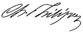 signature de Charles Philipon