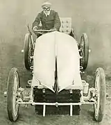 Charles Rolls à Welbeck en mars 1903 (133 km/h).