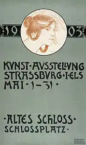 Exposition d'art à Strasbourg (1903).