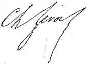 signature de Charles Zévort