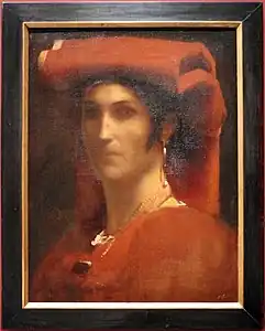 Portrait de Napolitaine (vers 1860), Paris. musée d'Orsay.