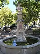 La fontaine de La République.