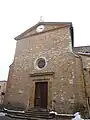 La façade de l'église Saint-Christophe.