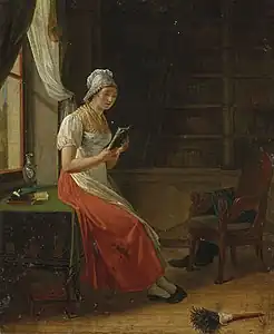 La Servante paresseuse (vers 1800), localisation inconnue.