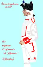 régiment de Chartres de 1779 à 1791