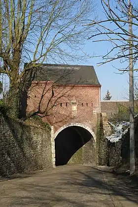 2010 : partie de la forteresse de la chartreuse de Liège désaffectée.