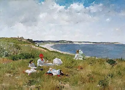 William Merritt Chase, Idle Hours, 1894, musée Amon Carter, Fort Worth (Texas).