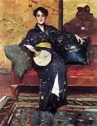 The Blue Kimono (1888)
