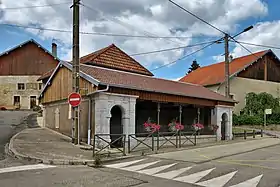 Le lavoir de Chasnans.