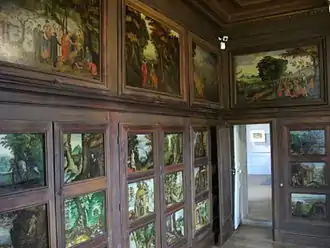 Château Gaillard:Cabinet des Pères du Désert