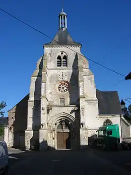 Église Saint-Thibault, façade.