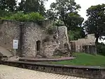 Derniers vestiges du château de Vaucouleurs.