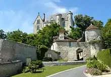 Château du Lion (église St Mélaine, poterne)