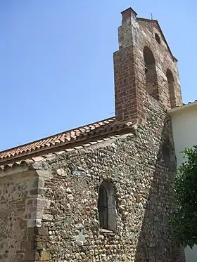 Clocher-mur et façade ouest