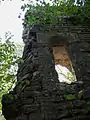 Emplacement de la chapelle castrale.