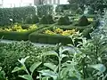 Vue des jardins