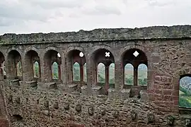 Salle des chevaliers.