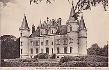 Chateau d'Angrie façade sud