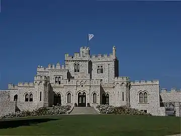 Le château d'Hardelot, que John Whitley acheta en 1897.