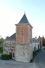 Côté sud du château