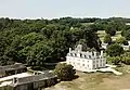 Le château vu du sud-ouest.