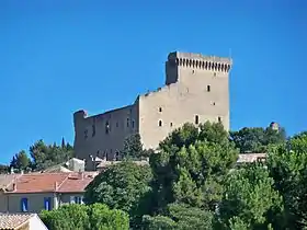 Château de Châteauneuf-du-Papedonjon, tour