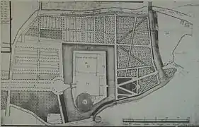 plan du château de Dampierre.