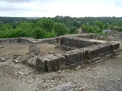 La chapelle Saint-Syphorien du château de Domfront.