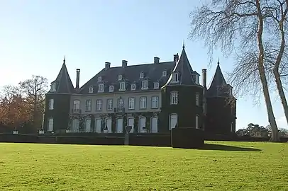 Le château du domaine Solvay à La Hulpe.