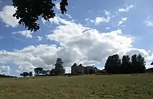 Chateau de Mauhic, vu du nord. Loubedat