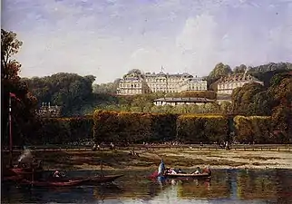 Château de Saint-Cloud, 1855.[réf. nécessaire]