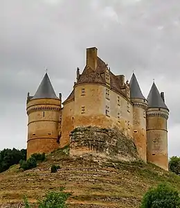 Château de Bannes vue de face