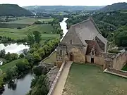 L'église de Beynac.