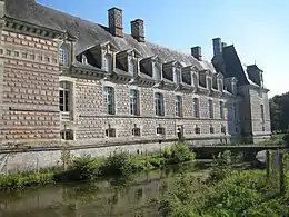 L'arrière du château le Kinnor.