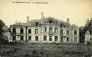 Carte postale du XIXe siècle du château du Valtier