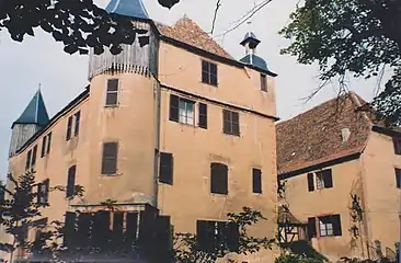 Le château de Scharrachbergheim-Irmstett.