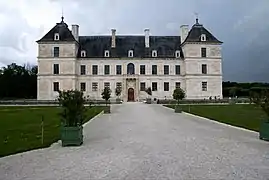 Vue du château depuis le parterre Nord (1538-1546).