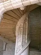 Détail de l'escalier