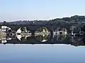 Le pont sur l'Aulne à Châteaulin.