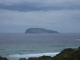 Île Chatham Island vue de Long Point, Parc national d'Entrecasteaux