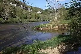 Confluence de la Loue et du Lison.