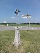 Une croix de chemin.