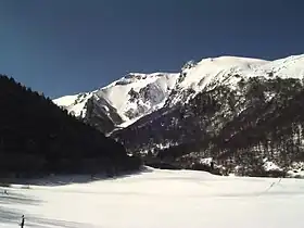 Entrée de la vallée en hiver