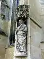 Chapelle Saint-Louis, niche à statue.