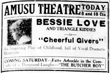 Description de l'image CheerfulGivers 1917 newspaperad.jpg.