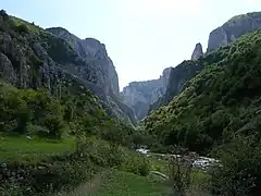 Les gorges de Turda, dans le massif du Bihor.
