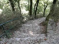 le chemin des cuves de Sassenage.