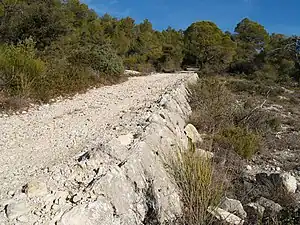 Sur le chemin de l'ermitage.